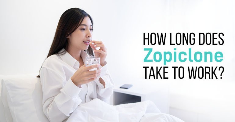 How does zopiclone take to work?