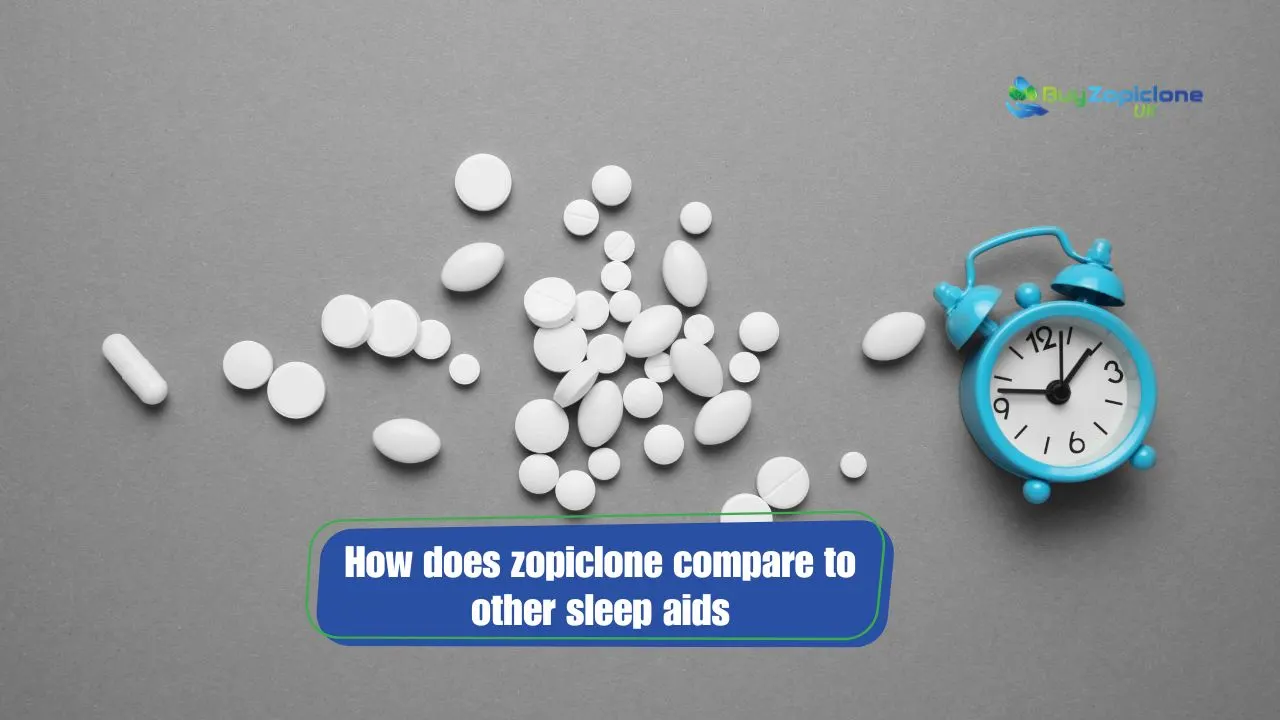 How does zopiclone compare to other sleep aids