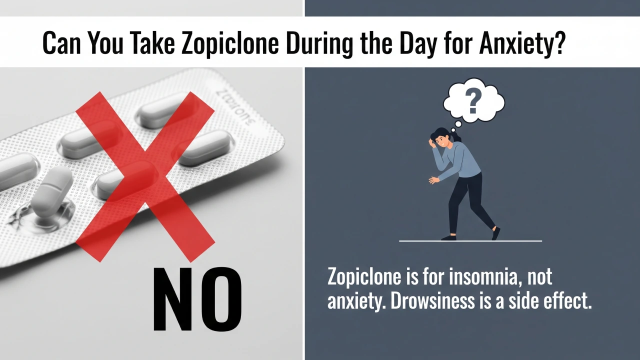 Can You Take Zopiclone During the Day for Anxiety