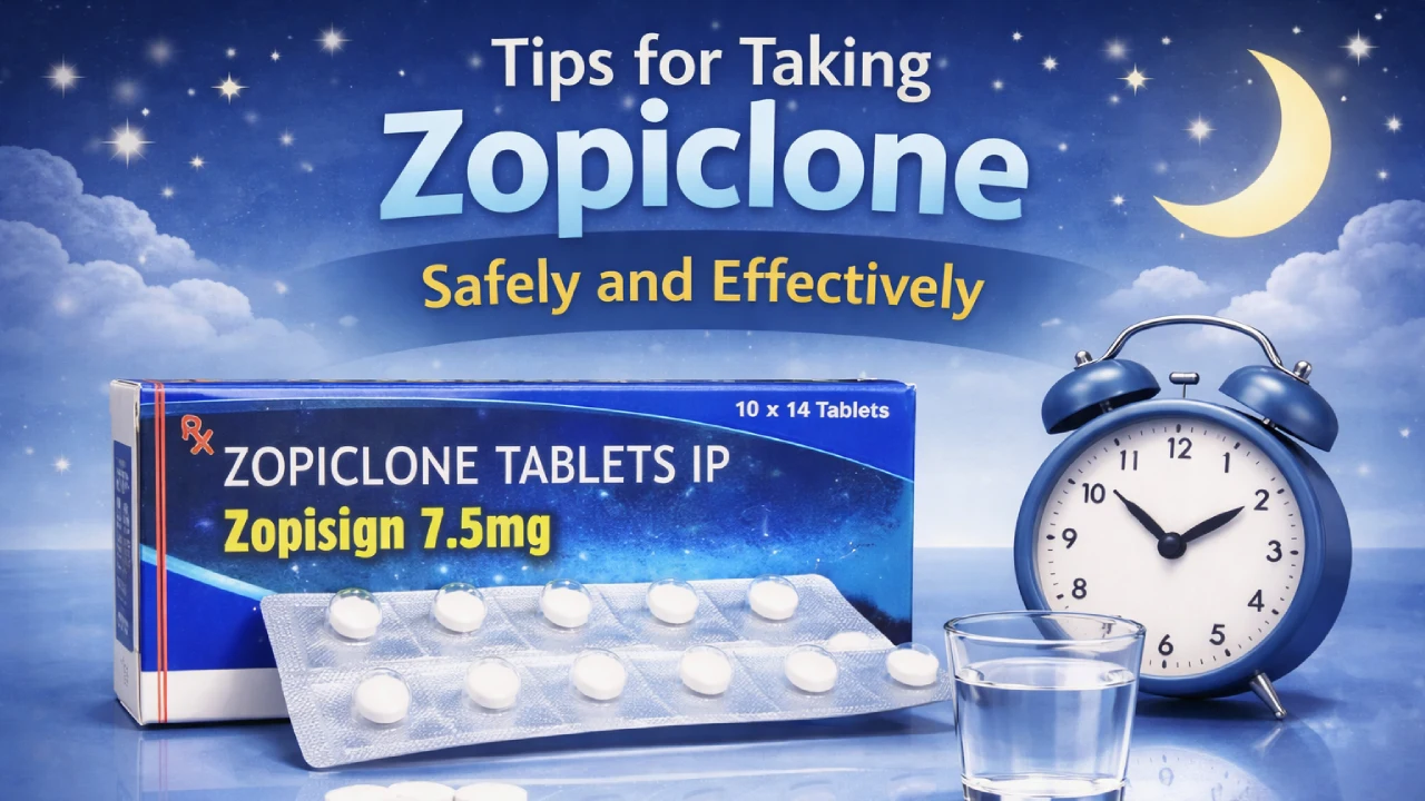 Tips for Taking Zopiclone Safely and Effectively