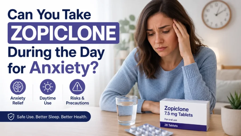 Can You Take Zopiclone During the Day for Anxiety