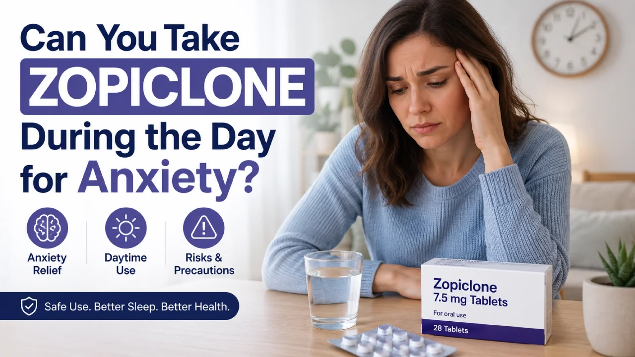 Can You Take Zopiclone During the Day for Anxiety