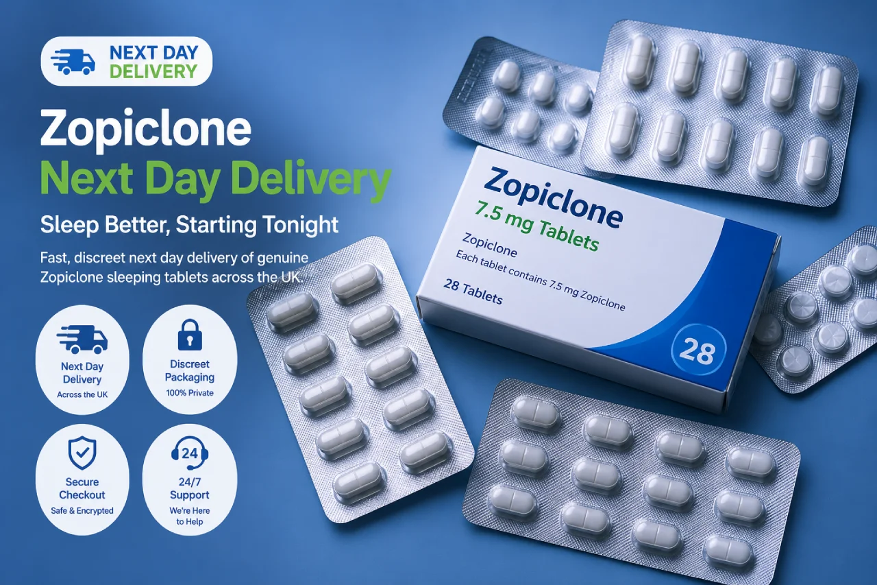 Zopiclone sleeping tablets next day delivery UK