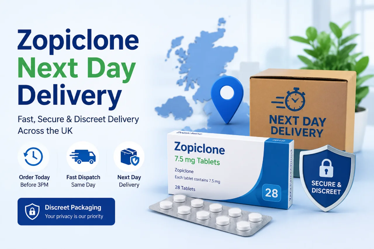 Fast UK delivery for zopiclone orders