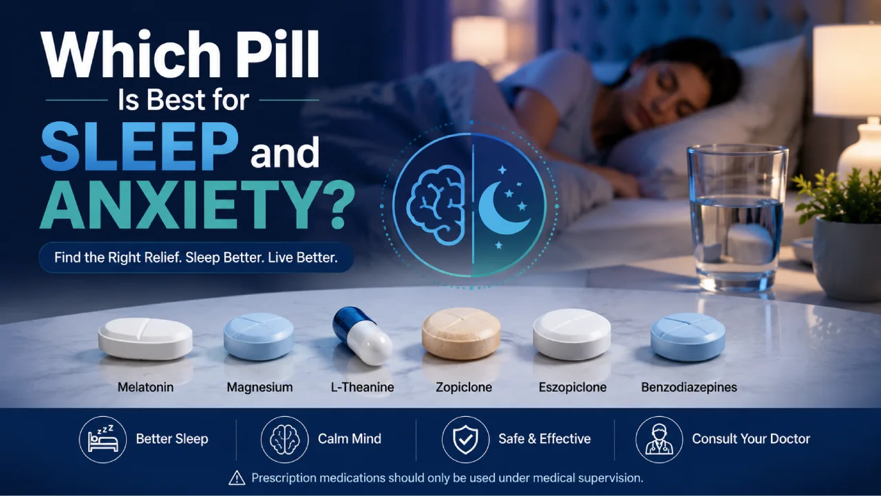Which Pill Is Best for Sleep and Anxiety