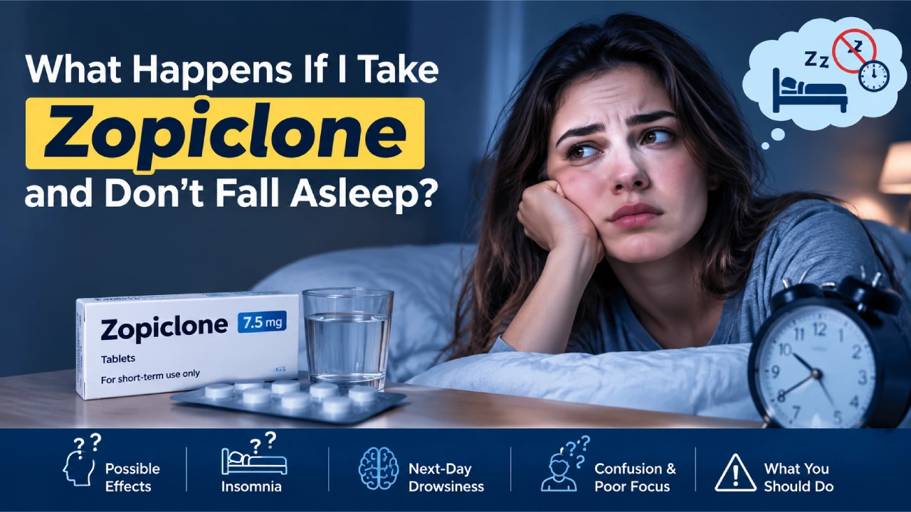What Happens If I Take Zopiclone and Don’t Fall Asleep?